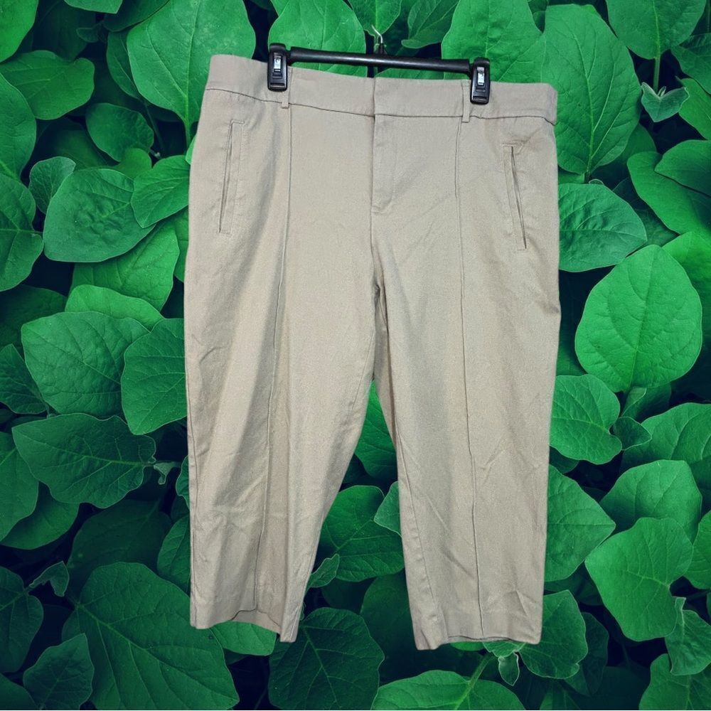 5 for $25🔥Time and Tru Nude Cropped Khaki Pants Size 18